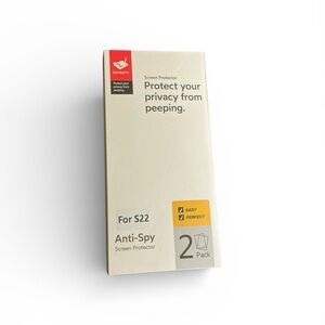 Anti-Spy Screen Protector for S22 - 2 Pack new